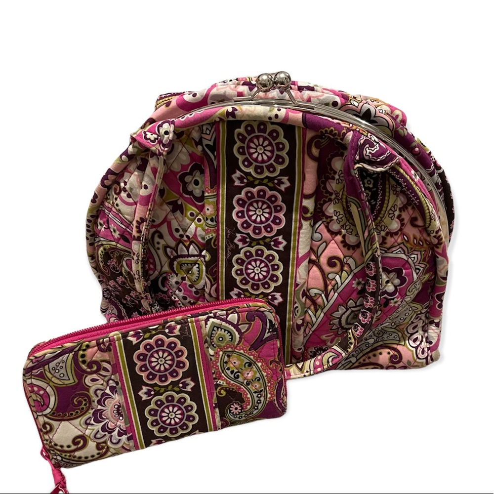 Vera Bradley shoulder bag with wallet